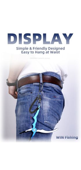 Fishing & Outdoor & Hike Magnet Lanyards Retention Ropes Release Holder Pliers Lip Grips Tackle Tools Fly Fishing Accessories