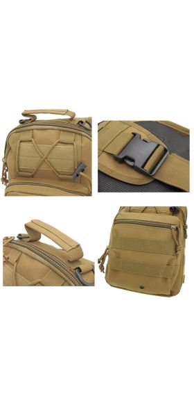 Hiking Trekking Backpack Sports Climbing Shoulder Bags Tactical Camping Hunting Daypack Fishing Outdoor Military Shoulder Bag