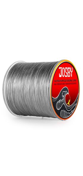 JOSBY Pesca Fly Fishing Line 8 Strand PE Carp Braided Wire Peche Sea Spinning Multifilamento Cord 12~120LB 1000M 500M 300M 150M