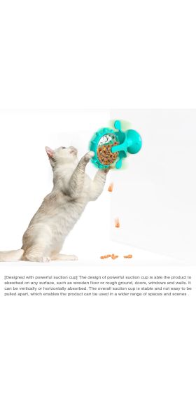 Original Treat Leaking Cat Toy Interactive Rotatable Wheel Toy for Cats Kitten Dogs Pet Products Accessories for Dropshipping