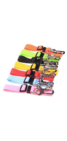 Pet Dog Cat Car Seat Belt For Accessories Goods Animals Adjustable Harness Lead Leash Small Medium Travel Clip French Bulldog