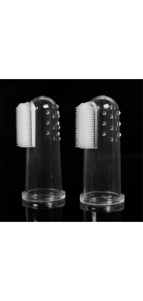 Pet Finger Super Soft Toothbrush French Bulldog Teddy Dog Brush Bad Breath Tartar Teeth Tool Cat Cleaning Supplies Accessories