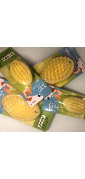 Pet Washer Dog Cat Massage Brush Comb Cleaner Puppy Wash Tools Soft Gentle Silicone Bristles Quickly Cleaing Brush Tools