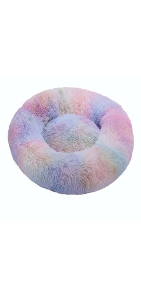 Round Cat Beds House Soft Long Plush Best Pet Dog Bed For Dogs Basket Pet Products Cushion Cat Bed Cat Mat Animals Sleeping Sofa