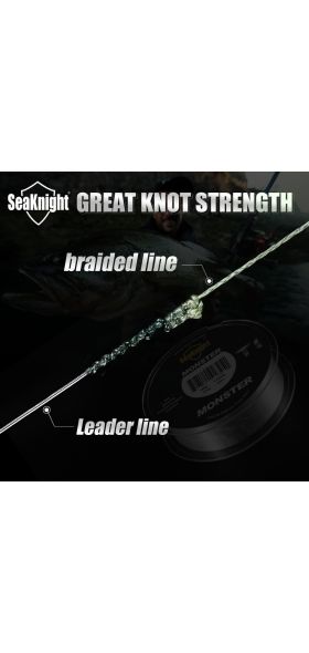 SeaKnight Brand TriPoseidon 4 Strands 300M PE Braided Fishing Line 8-80LB Multifilament Fishing Line Smooth for Carp Fishing