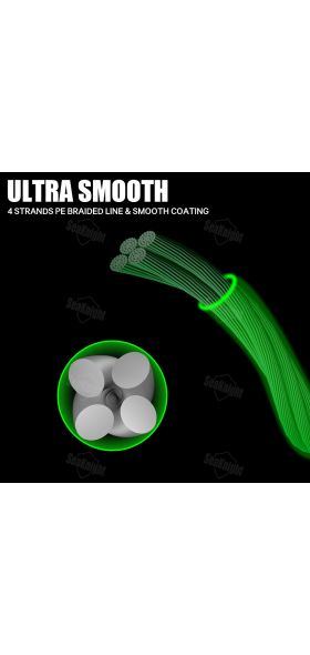 SeaKnight Brand TriPoseidon 4 Strands 300M PE Braided Fishing Line 8-80LB Multifilament Fishing Line Smooth for Carp Fishing