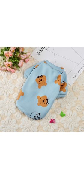 Sweet Pet Dog Clothes for Small Dogs Shih Tzu Yorkshire Hoodies Sweatshirt Soft Puppy Dog Cat Costume Clothing ropa para perro