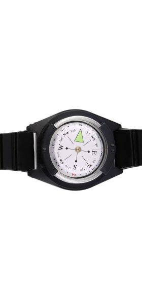 Tactical Wrist Compass Outdoor Camping Tool Survival Adventure Hiking Tourism Equipment Fishing Hunting Accessories Black Band