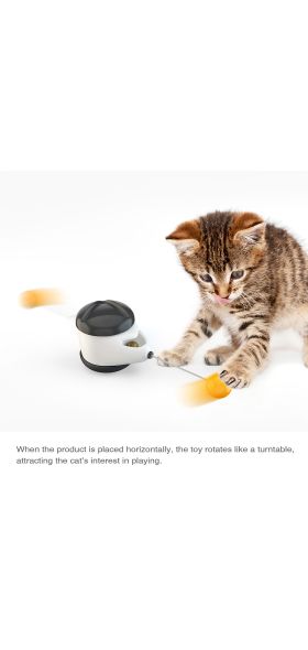 Tumbler Swing Toys for Cats Kitten Interactive Balance Car Cat Chasing Toy With Catnip Funny Pet Products for Dropshipping