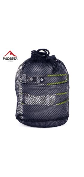 Ultralight Camping Cookware Utensils outdoor tableware set Hiking Picnic Backpacking Camping Tableware Pot Pan 1-2persons