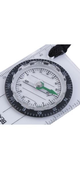 Outdoor Camping Hiking Transparent Plastic Compass Compass Proportional Footprint Travel Military Compass Tools travel kits