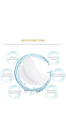 50 Pairs Eyelash Pad Gel Patch Grafting Eyelashes Under Eye Patches For Eyelash Extension Paper Sticker Wraps Makeup Tools