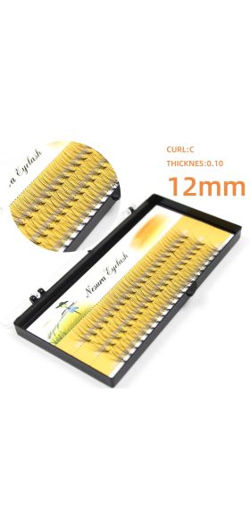 60pcs eyelash bundles/box individual lashes professional Makeup  eyelash extension supplies false eyelashes beam eyelashes cilia