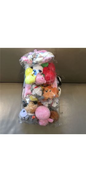 10PCS Random Styles Plush Toy 5-15CM , Bear , Penguin , Panda Cute Soft Stuffed Doll For Kids Christmas Gift