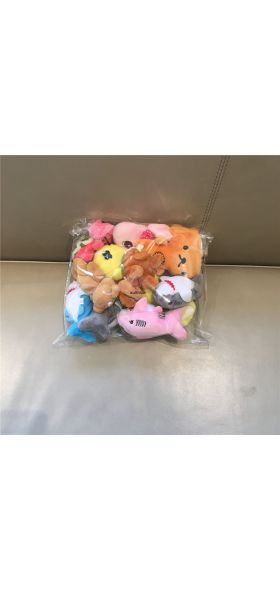 10PCS Random Styles Plush Toy 5-15CM , Bear , Penguin , Panda Cute Soft Stuffed Doll For Kids Christmas Gift