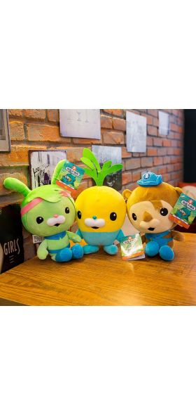 19/30/46cm Octonauts Stuffed Plush Animal Toys Barnacles Kwazii Tweak Peso Dashi Cartoon Soft Supple Doll Boy And Girl Toy Gift