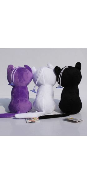 3styles Plush Toy Cat Cotton Stuffed Animals Plush Doll Soft Toys For Kids With Sucker 18cm