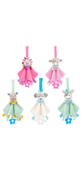 Baby Plush Toys Soft Appease Towel Soothe Reassure Sleeping Animal Blankie Towel Educational Rattles Clam plush Bebes Toys Doll