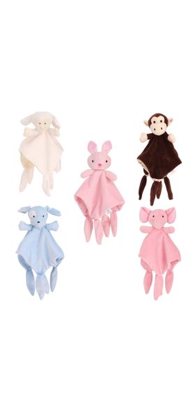 Baby Plush Toys Soft Appease Towel Soothe Reassure Sleeping Animal Blankie Towel Educational Rattles Clam plush Bebes Toys Doll