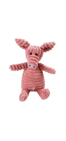 Corduroy Pet Puppy Chew Squeaky Plush Sound Animal Toy Dog Molar Bite Resistant Cleaning Teeth Dog Toy Squeaking Pets Accessorie