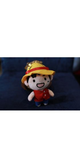 Cosmile Anime One Piece Monkey D. Luffy  Zoro Sanji plush doll toy Keychain pendant strap limited cosplay christmas gift
