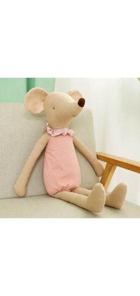 Cute Baby Mouse Plush Toys Stuffed Animal Mouse Dolls Lovely Rat With Clothes Kids Birthday Gifts Toys for Boys Girls