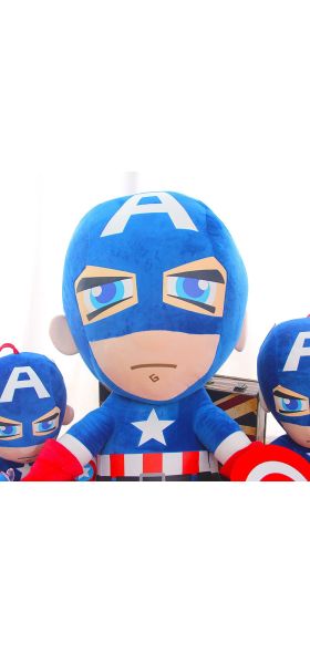 Disney 27cm Man Spiderman Plush Toys Movie Dolls Marvel Avengers Soft Stuffed Hero Captain America Iron Christmas Gifts for Kids