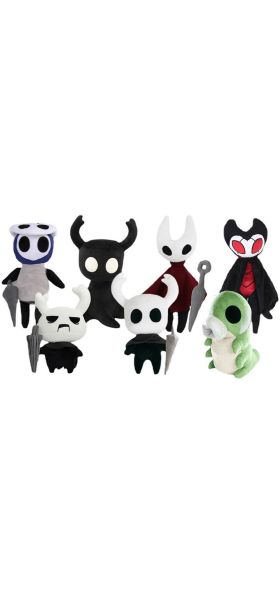 Hollow Knight Plush Toys Hot Game Troupe Master Grimm Ghost Stuffed Animals Doll Brinquedos Kids Toys for Children Birthday Gift