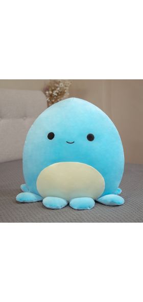Squish Pillow Plush Toy Animals Doll Kawaii Octopus Soft Cute Pillow Buddy Stuffed Cartoon Cushion Birthday Gifts For Kids Girls