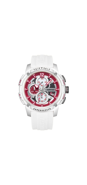 Mark Fairwhale Sports Calendar Multifunctional Luminous Quartz Watch Men Silicone Strap Fashion Casual Scratch Resistant