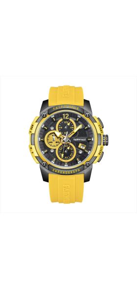 Mark Fairwhale Sports Calendar Multifunctional Luminous Quartz Watch Men Silicone Strap Fashion Casual Scratch Resistant