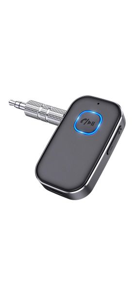 Bluetooth 5.0 Receiver for Car, Noise Cancelling Bluetooth AUX Adapter, Bluetooth Music Receiver for Home Stereo