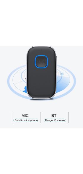 Bluetooth 5.0 Receiver for Car, Noise Cancelling Bluetooth AUX Adapter, Bluetooth Music Receiver for Home Stereo