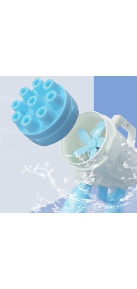 9 Hole Bubble Gun Children Bubbles Machine Outdoor Toys for Kids Automatic Electric Soap maker Pomperos Blower Gifts Party Toy