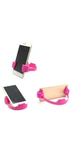 Adjustable Lazy Thumb Phone Holder Mobile Phone Office Desk Desktop Table Mount Stand Portable Bracket for iPhone 12 Pro Xiaomi