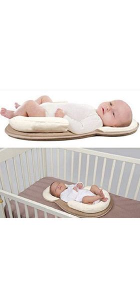 Anti-Rollover Mattress for Newborns, 0-12 Months, Cotton Sleeping Pad