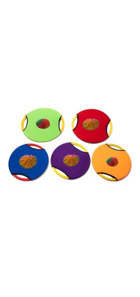 Engaging Outdoor Interactive Game, elastic Disc Paddle Ball Fun for Children, Adults, and Parent-Child Parties