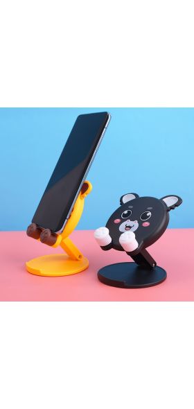 Cute Universal Desktop Mobile Phone Holder Stand for IPhone IPad Adjustable Tablet Foldable Table Cell Phone Bracket Stands