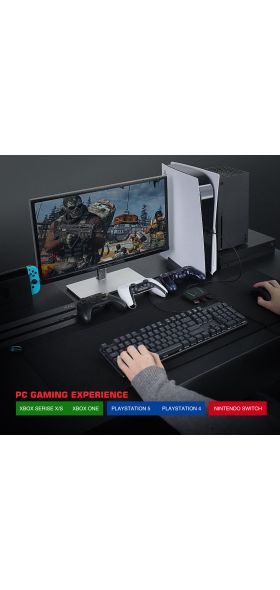 GameSir VX2 AimBox Keyboard Mouse Adapter Gamepad for Nintendo Switch XBOX One /PS5 PS4/Xbox Series X Gaming Accessories