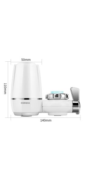 Long-Lasting Ceramic Replacement, Washable, Nine-Stage Clean for Kitchen Faucets