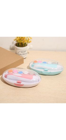 Electric Baby Nail Trimmer - Newborn Care Set for Kids' Manicure and Pedicure