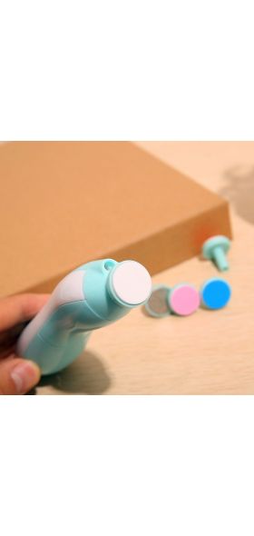 Electric Baby Nail Trimmer - Newborn Care Set for Kids' Manicure and Pedicure