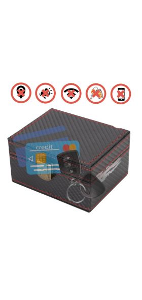 Faraday Box Key Fob Protector, RFID Signal Blocking Box
