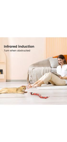 Interactive Cat Toy - Smart Sensing Snake for Pet Dogs and Kittens