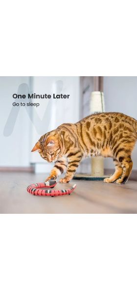 Interactive Cat Toy - Smart Sensing Snake for Pet Dogs and Kittens