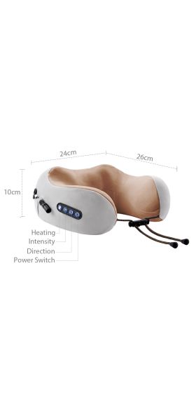 U-Shaped Neck Massage Pillow - Heating, Vibration, Kneading, Electric Cervical Relaxation Massager