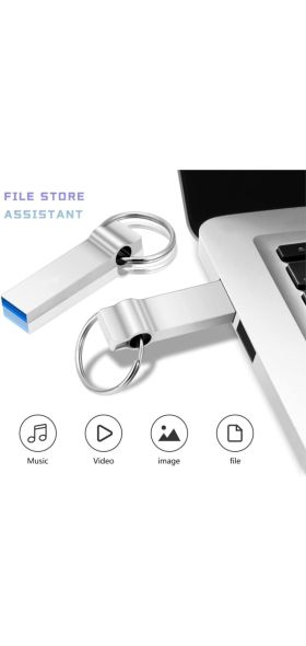 Xiaomi 2TB Metal Usb 3.0 Flash Drives High Speed Pendrive 1TB Usb Drive Portable SSD 2TB Memoria Usb Flash Disk TYPE-C Adapter