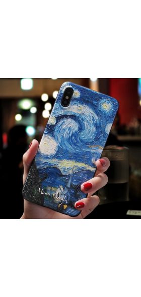 For Coque Apple iphone 11 Pro 7 8 6 s 6s 7plus 12 mini XS Max Case Cover For iphone X XR 7 8 Plus 5 5s SE 2020 Art Black Cases