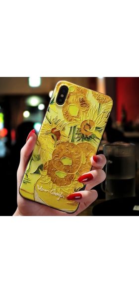 For Coque Apple iphone 11 Pro 7 8 6 s 6s 7plus 12 mini XS Max Case Cover For iphone X XR 7 8 Plus 5 5s SE 2020 Art Black Cases