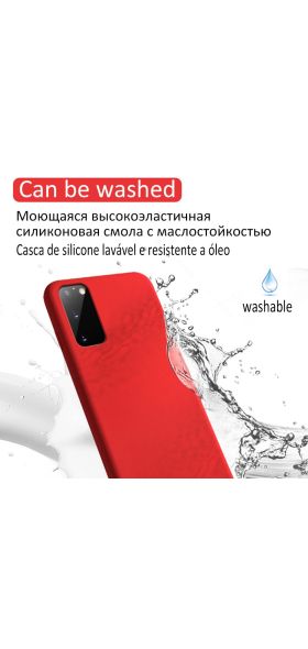 Liquid Silicone Case For Samsung Galaxy A51 A71 A50 A70 A30S S21 S20 Plus Note 20 Ultra 8 9 10 S8 S9 S10 Plus Shockproof Cover